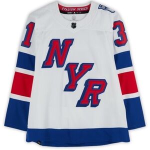 NWOT Authentic New York Rangers Mike Zibanejad Jersey Stadium Series 2024 sz 44